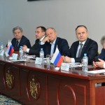 В президиуме руководство ПК "Ярославич", представители власти и деятели науки